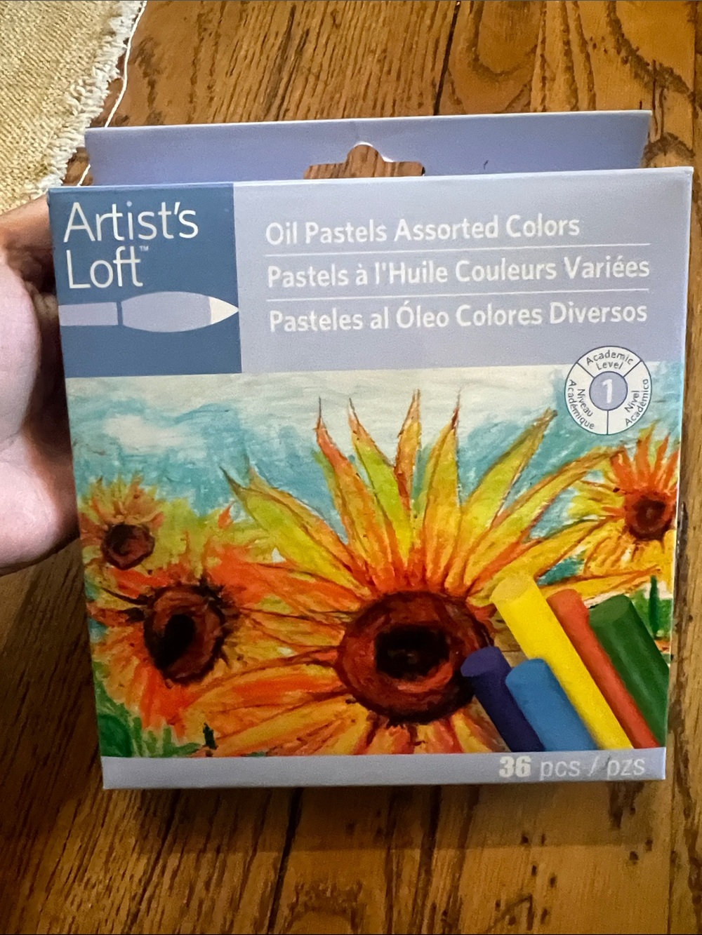 Oil Pastels Assorted Colors - Yellow Highlight Set (36 pcs)